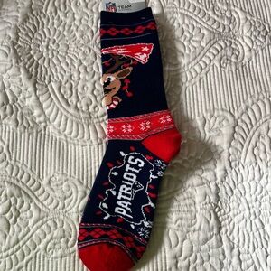 NWT Patriots Holiday Socks